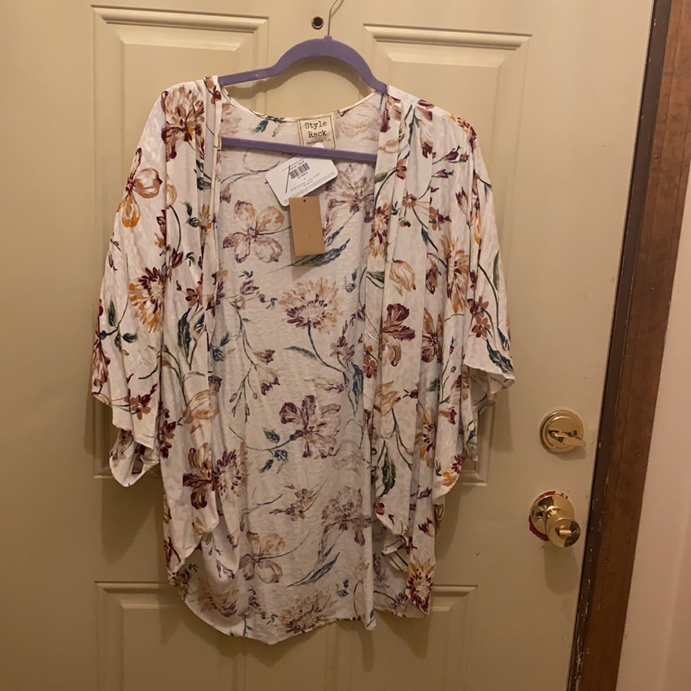 Style Rack floral kimono